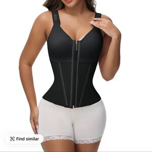 Elegant Black Shapewear Bodysuit